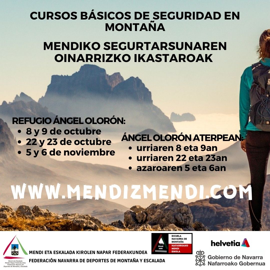 CURSO B&Aacute;SICO DE SEGURIDAD EN MONTA&Ntilde;A